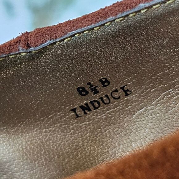 VINTAGE NEW OLD STOCK COSMOPOLITAN BROWN GENUINE LEATHER HEELS SHOES SIZE 8.5 - Picture 16 of 16